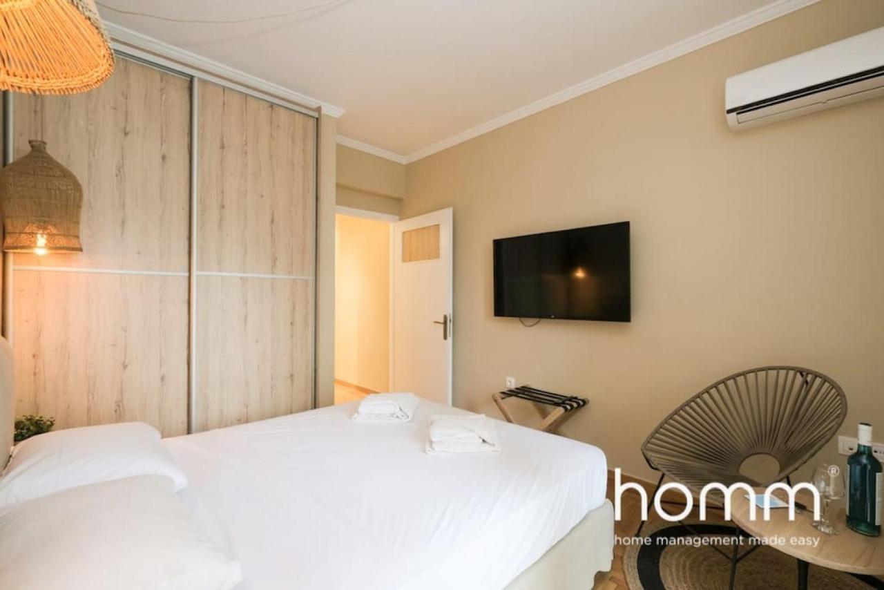 Athens Riviera Homm Flat 4 Min Walk From Beach, Thiseos Str Exterior foto